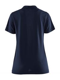 Sport Poloshirt Damen in Dunkelblau